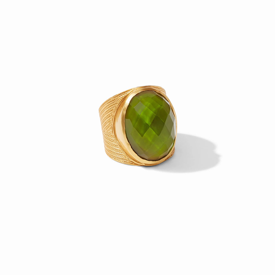 JV Verona Palmetto Statement Ring: Size 8