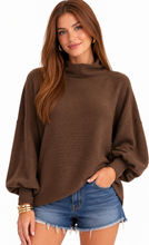 Load image into Gallery viewer, Alys Sweater: Brown