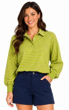 Load image into Gallery viewer, Easton Pullover: Green