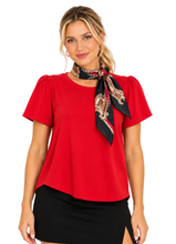 Load image into Gallery viewer, Home Town Top: Red