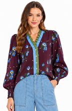 Load image into Gallery viewer, Madeline Top: Blue