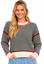 Load image into Gallery viewer, Merritt Sweater: Black