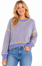 Load image into Gallery viewer, Merritt Sweater: Blue