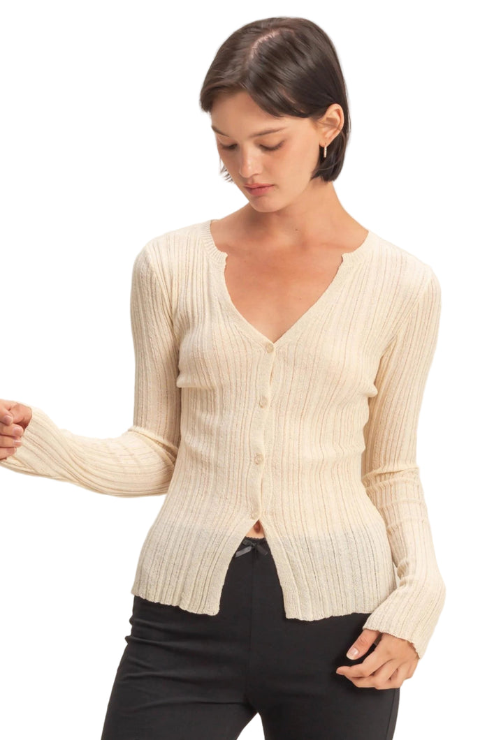 Split Decision Cardigan