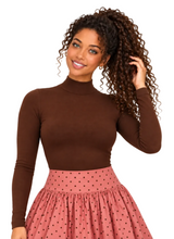 Load image into Gallery viewer, Profile Bodysuit: Brown