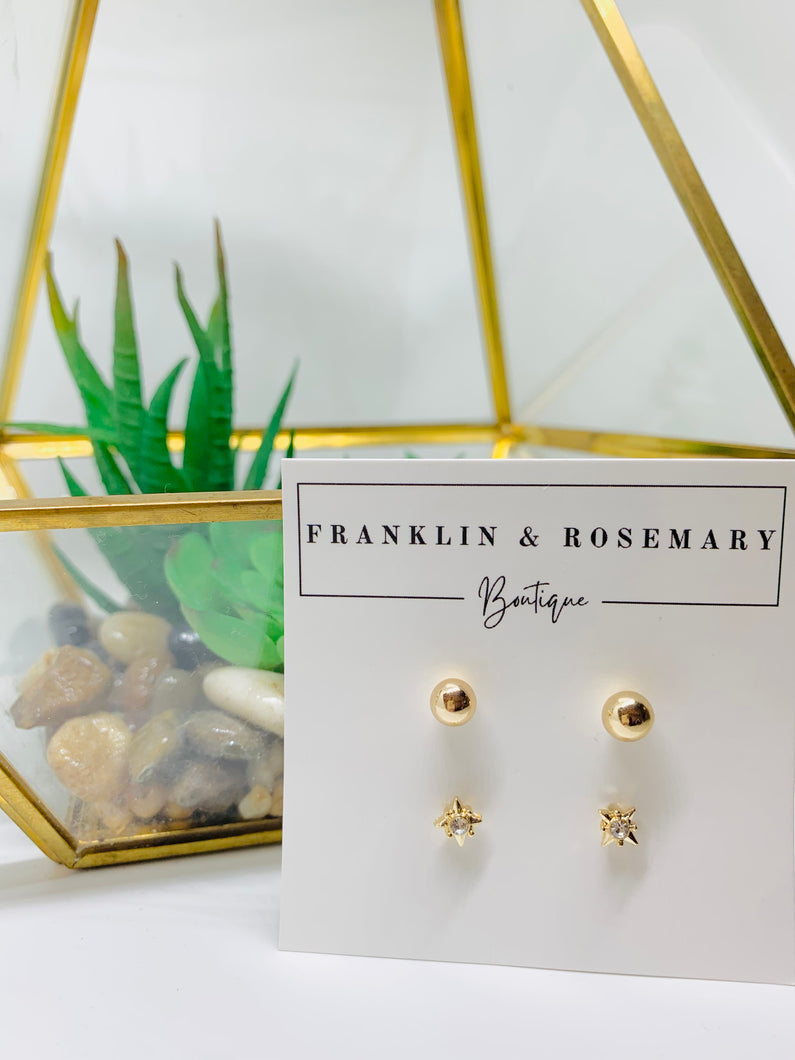 Ball & Sparkle Star Set